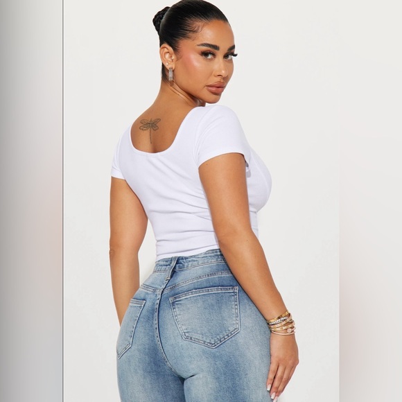 Fashion Nova Giselle Rib Top - Picture 3 of 3
